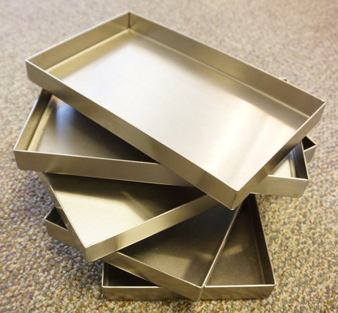 7" x 7" x 2" •Flange-Free• •Vertical Sides• •Closed Corners•