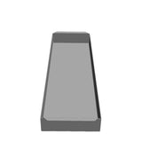 6" x 20" x 2"   •Flanges On Ends• •Vertical Sides• •Closed Corners•